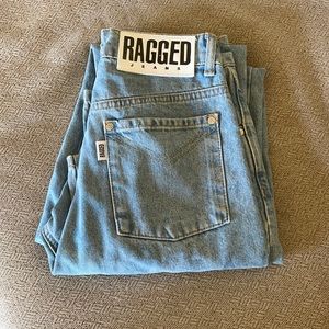RAGGED JEANS size 26 waist